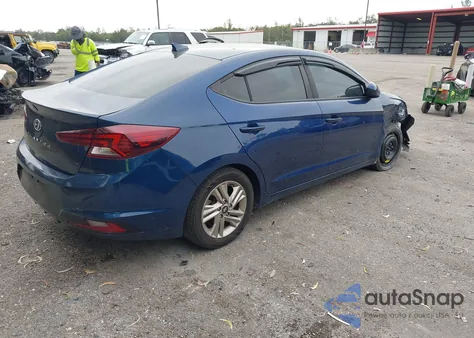 2020 Hyundai Elantra Sel из США, поврежденный, VIN 5NPD84LF3LH498638